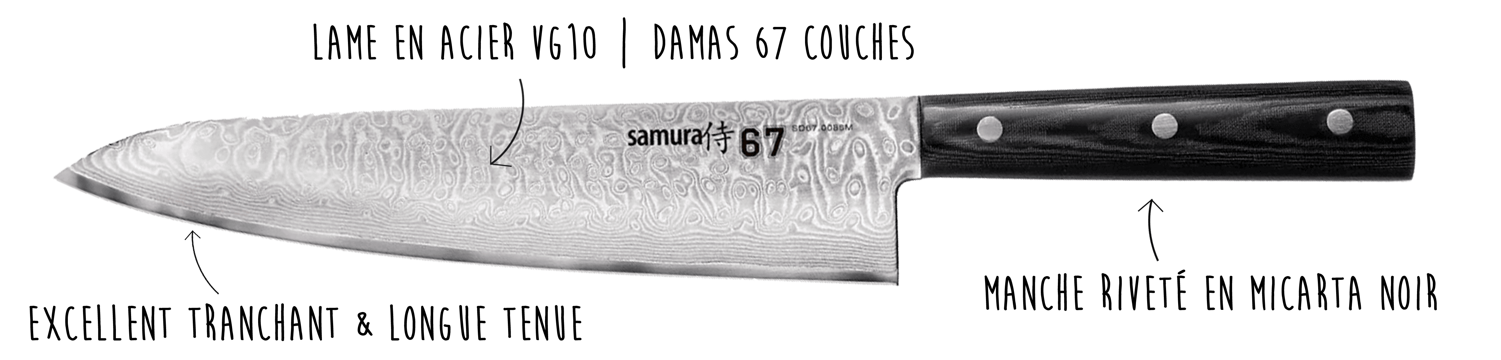 Découvrez le couteau Samura ici